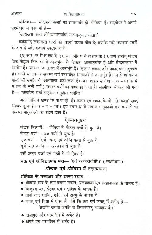 Shri Vidya Sadhna CSG 391